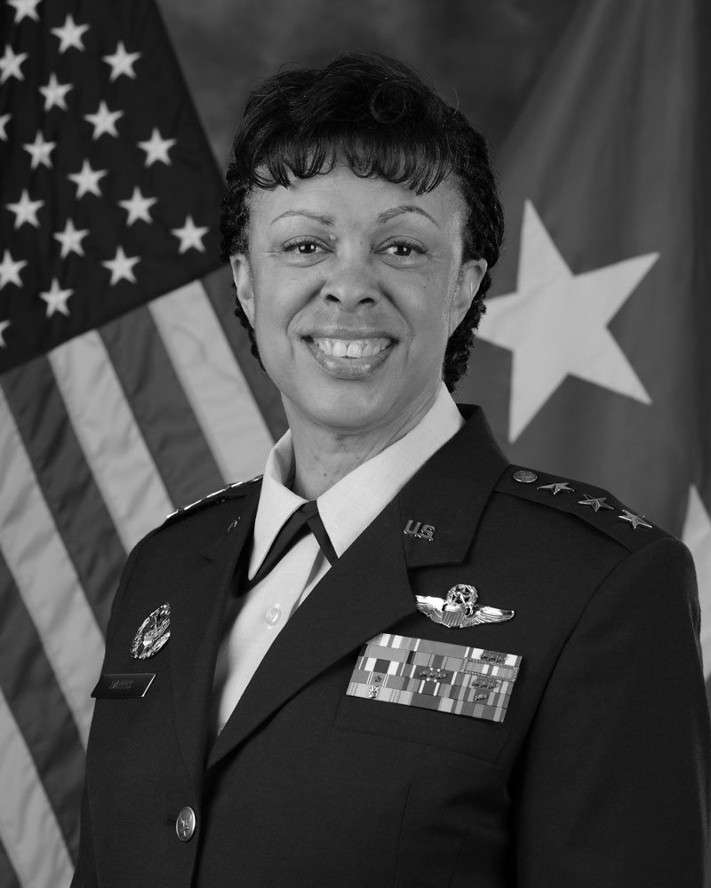 Photo of Lt Gen Stayce Harris