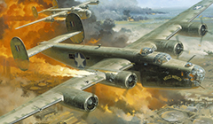 B-24s on Ploesti Raid